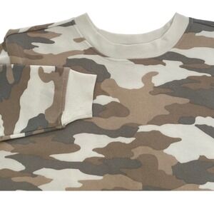 Cameo‎ Print Sweatshirt Crewneck Pullover Casual Comfy Everyday Top Size M